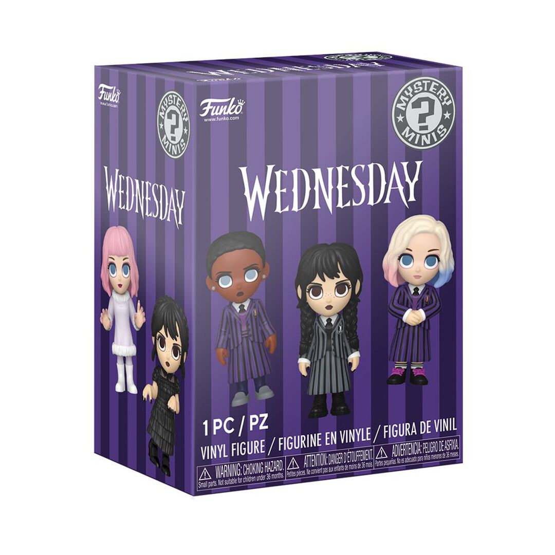 Figurine Funko Mystery Mini | Mercredi | Figurine Al&eacute;atoire